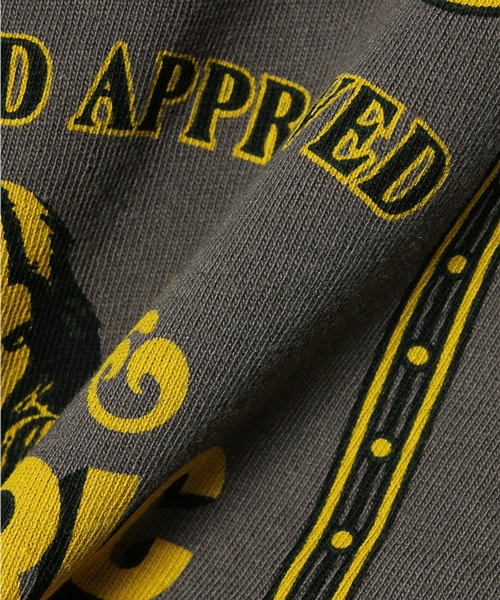 JOEY HYSTERIC（ジョーイヒステリック）の「WINDOW PAINT pt T-SH（Tシャツ/カットソー・キッズ・チャコールグレー/オレンジ/ホワイト・X-SMALL/SMALL/MEDIUM）」の9枚目の写真