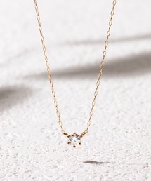 K18 イエローゴールド ダイヤモンド ネックレス ESTELLE/エステール WEB限定