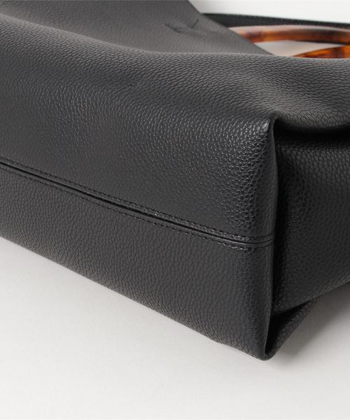 FREE'S MART（フリーズマート）の「３ポケットトートBAG（トートバッグ・レディース・ホワイト/ブラック/カーキ・ﾌﾘ-）」の5枚目の写真