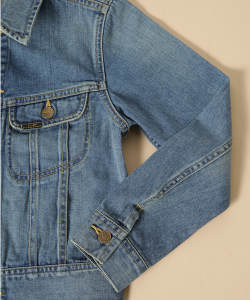Lee（リー）の「[Lee(リー)] Gジャン（デニムジャケット・レディース・ホワイト/ライトブルー/ネイビー・SMALL/MEDIUM）」の8枚目の写真