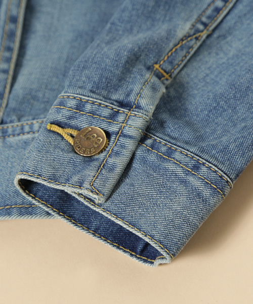 Lee（リー）の「[Lee(リー)] Gジャン（デニムジャケット・レディース・ホワイト/ライトブルー/ネイビー・SMALL/MEDIUM）」の9枚目の写真