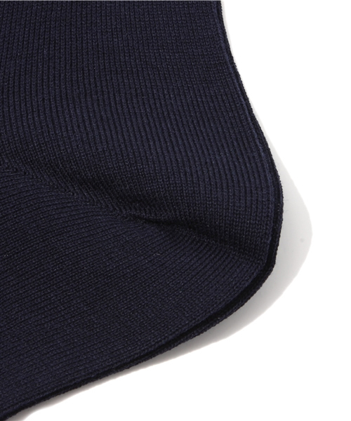 Ray BEAMS(レイビームス)の「Ray BEAMS / 2ライン ショートSOX(ソックス/靴下・レディース・ホワイト/ネイビー・ONE SIZE)」の4枚目の写真