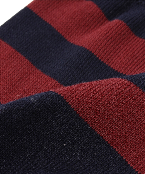 Ray BEAMS(レイビームス)の「Ray BEAMS / 2ライン ショートSOX(ソックス/靴下・レディース・ホワイト/ネイビー・ONE SIZE)」の6枚目の写真
