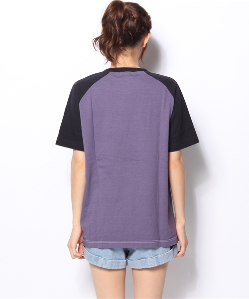 チチカカ(チチカカ)の「ナンバリングラグランTシャツ(Tシャツ/カットソー・レディース・ブルー/ネイビー・FREE)」の5枚目の写真