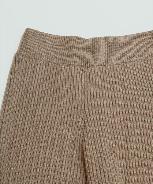 TODAYFUL(トゥデイフル)の「ニットリブパンツ(その他パンツ・レディース・ダークブラウン/ベージュ・36inch/38inch)」の13枚目の写真