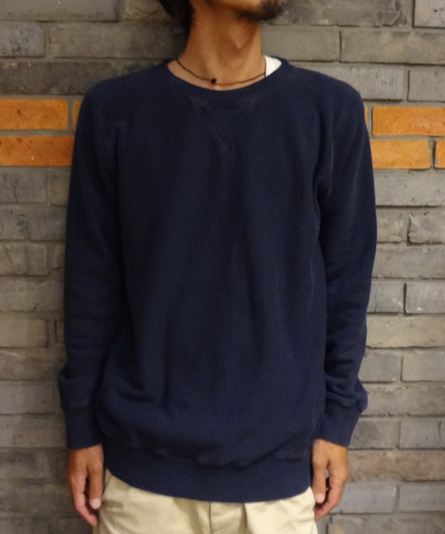 CIAOPANIC（チャオパニック）の「【Ciaopanic】裏毛両面ガゼットスウェット（スウェット・メンズ・アイボリー/チャコールグレー/ネイビー・MEDIUM/LARGE）」の3枚目の写真