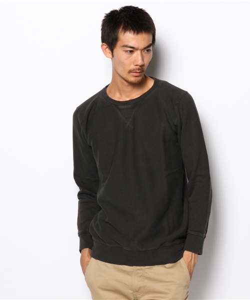 CIAOPANIC（チャオパニック）の「【Ciaopanic】裏毛両面ガゼットスウェット（スウェット・メンズ・アイボリー/チャコールグレー/ネイビー・MEDIUM/LARGE）」の11枚目の写真