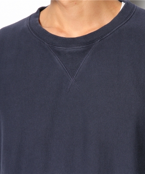 CIAOPANIC（チャオパニック）の「【Ciaopanic】裏毛両面ガゼットスウェット（スウェット・メンズ・アイボリー/チャコールグレー/ネイビー・MEDIUM/LARGE）」の4枚目の写真