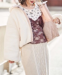 one after another NICE CLAUP | 3wayリバーシブルボアブルゾン(ブルゾン)