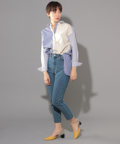 PAGEBOY（ページボーイ）の「バイカラーパンプス（パンプス・レディース・イエロー/レオパード・SMALL/MEDIUM/LARGE）」の7枚目の写真