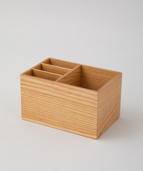 東京家具（トウキョウカグ）の「[木製小物]ペンスタンド（収納グッズ・レディース・ナチュラル/ダークウッド・FREE）」の4枚目の写真