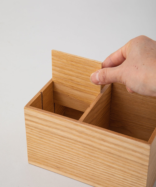 東京家具（トウキョウカグ）の「[木製小物]ペンスタンド（収納グッズ・レディース・ナチュラル/ダークウッド・FREE）」の6枚目の写真