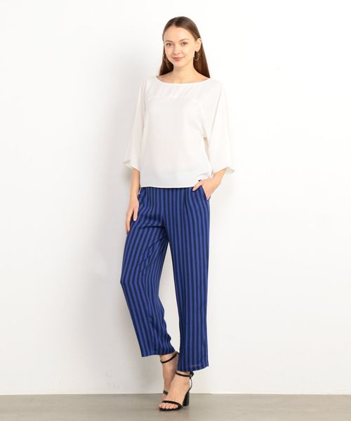 ARMANI EXCHANGE（アルマーニエクスチェンジ）の「【A|Xアルマーニ エクスチェンジ】ラグランスリーブブラウス（シャツ/ブラウス・レディース・ホワイト/ブラック・SMALL/MEDIUM/X-SMALL）」の3枚目の写真
