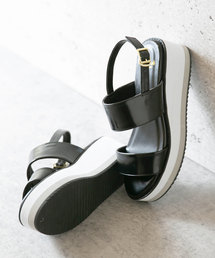 menue（メヌエ）の「厚底 シャークソール ストラップ スポーツサンダル（サンダル）」