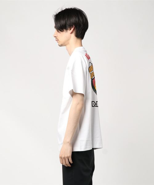 RealBvoice（リアルビーヴォイス）の「半袖Tシャツ REAL B VOICE 10101-10308（Tシャツ/カットソー・メンズ・ホワイト/ライトブルー・M/L/XL）」の5枚目の写真