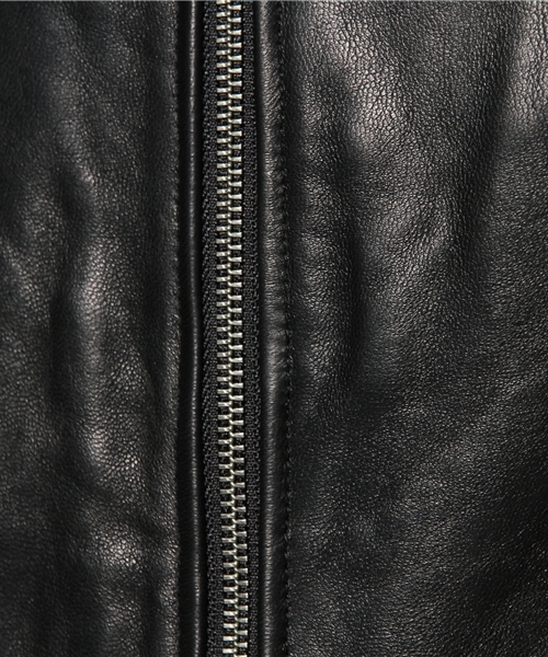 NANO universe（ナノユニバース）の「Shama(シャマ)/ Single Sheep Riders（ライダースジャケット・メンズ・ブラック・38/42/40）」の6枚目の写真