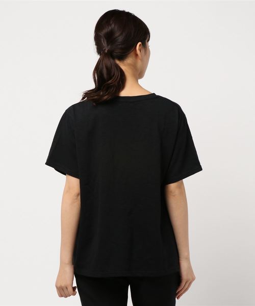LOWRYS FARM(ローリーズファーム)の「スラブウエストムスビSS 841180(Tシャツ/カットソー・レディース・ブラック/ブラウン/オフホワイト・FREE)」の5枚目の写真
