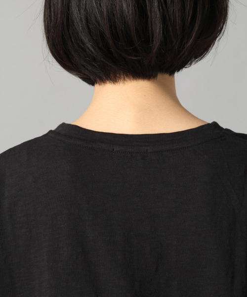 LOWRYS FARM(ローリーズファーム)の「スラブウエストムスビSS 841180(Tシャツ/カットソー・レディース・ブラック/ブラウン/オフホワイト・FREE)」の15枚目の写真