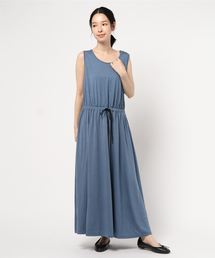 AMERICAN HOLIC | ウエストギャザーノースリーブカットワンピース(ワンピース)