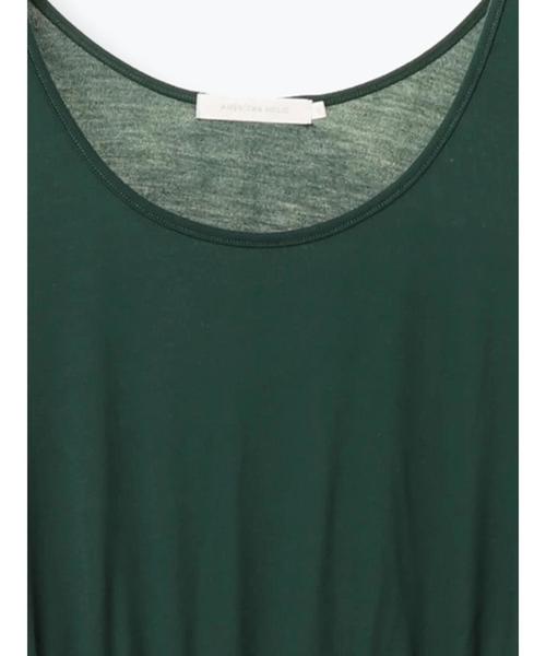 AMERICAN HOLIC（アメリカンホリック）の「ウエストギャザーノースリーブカットワンピース＊（ワンピース・レディース・ネイビー/ブルー/グリーン/チャコールグレー・L/M）」の19枚目の写真