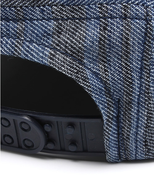 B'2nd（ビーセカンド）の「C-PLUS （シープラス） マルチストライプCAP (065)（キャップ・メンズ・ブルー/ネイビー・FREE）」の7枚目の写真