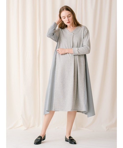 セール シャツ切替ジャージワンピ ワンピース Coomb クーム のファッション通販 Zozotown
