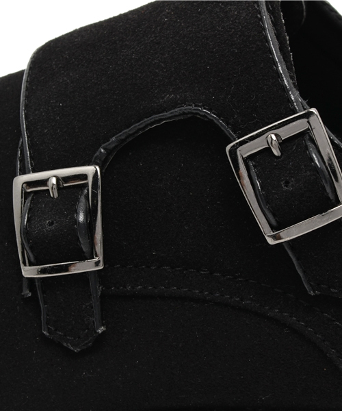 WEGO（ウィゴー）の「WEGO/ダブルモンクストラップシューズ（ドレスシューズ・メンズ・ブラック/グレー/ベージュ・26.5/27.5）」の7枚目の写真