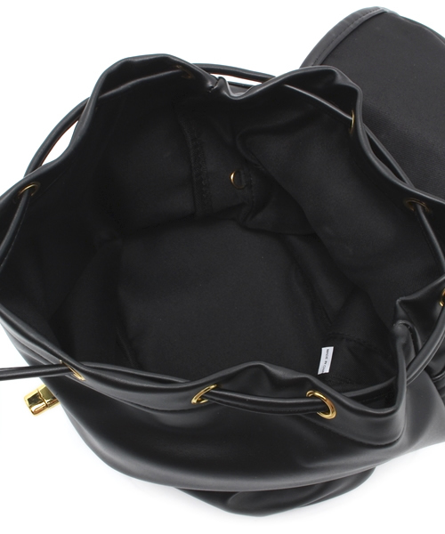 WEGO(ウィゴー)の「WEGO/フラップリュック(バックパック/リュック・レディース・ホワイト/ブラック/パープル/ピンク・FREE)」の12枚目の写真