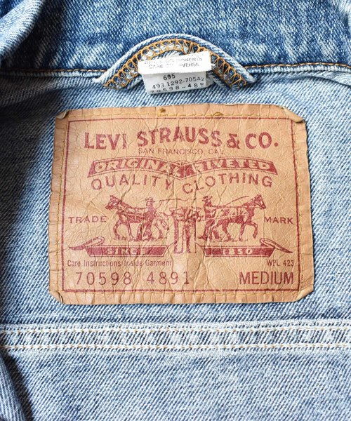 Levi's(リーバイス)の「【ヴィンテージ古着】Levi's/リーバイス '70598-4891' デニムジャケット(デニムジャケット・メンズ・ブルー・MEDIUM)」の5枚目の写真