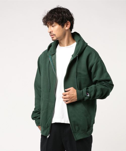 セール Champion チャンピオン メンズ 裏起毛 ジップパーカー Zip Hoodie パーカー Champion チャンピオン のファッション通販 Zozotown