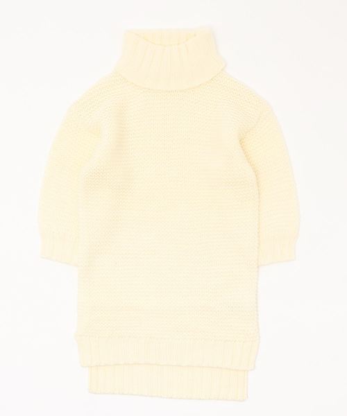 Ikka イッカ の キッズ オフタートルニットワンピース 1 150cm ワンピース Wear