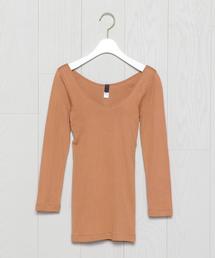 Souple Luz�i�X�[�v�����[�X�j�́u��Souple Luz��BRA PAD LONG SLEEVE PULLOVER/�J�b�g�\�[�i���̑��A���_�[�E�F�A/�C���i�[�j�v