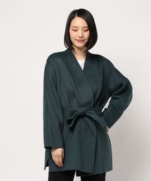 DouDou | ベルト付ショートコート(その他アウター)