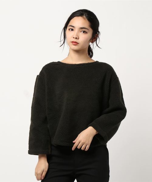 miniyu(ミニュウ)の「agp/boa swich ドッキングPO(ag)(Tシャツ/カットソー・レディース・ブラウン/ベージュ・FREE)」の6枚目の写真