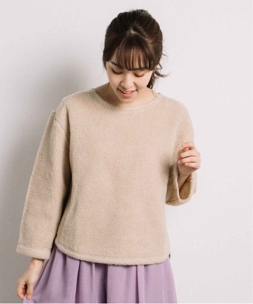 miniyu(ミニュウ)の「agp/boa swich ドッキングPO(ag)(Tシャツ/カットソー・レディース・ブラウン/ベージュ・FREE)」の9枚目の写真