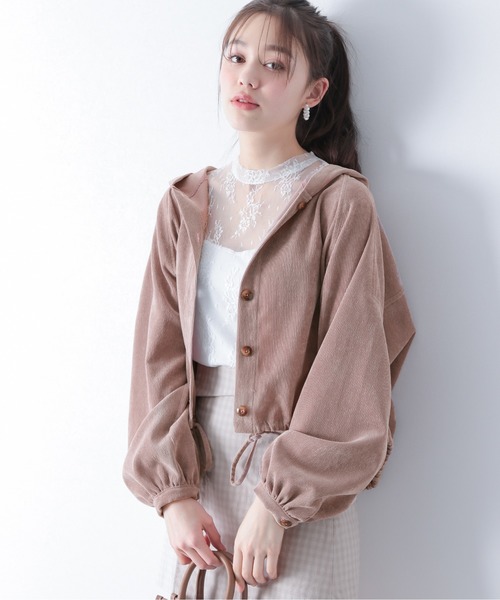 Heather（ヘザー）の「ボウタイハイネックレースタンク 868736
