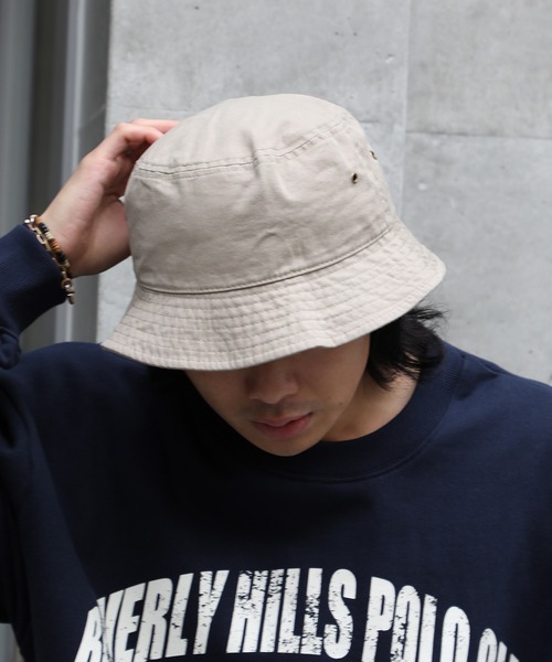 newhattan（ニューハッタン）の「【NEWHATTAN】NYC バケットハット/ニューハッタン MURS（ハット・メンズ・ブラック/カーキ/ネイビー/ライトインディゴブルー/オレンジ/ホワイト/ダークインディゴブルー・FREE）」の22枚目の写真