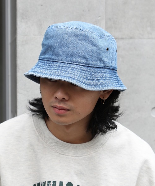 newhattan（ニューハッタン）の「【NEWHATTAN】NYC バケットハット/ニューハッタン MURS（ハット・メンズ・ブラック/カーキ/ネイビー/ライトインディゴブルー/オレンジ/ホワイト/ダークインディゴブルー・FREE）」の12枚目の写真