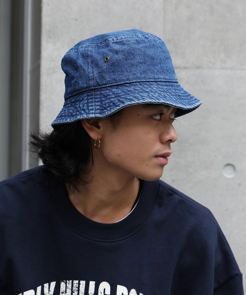 newhattan（ニューハッタン）の「【NEWHATTAN】NYC バケットハット/ニューハッタン MURS（ハット・メンズ・ブラック/カーキ/ネイビー/ライトインディゴブルー/オレンジ/ホワイト/ダークインディゴブルー・FREE）」の18枚目の写真