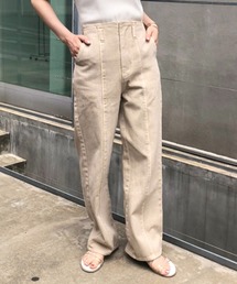 one after another NICE CLAUP | 硫化デニムパンツ(デニムパンツ)