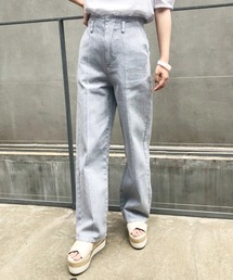 one after another NICE CLAUP | 硫化デニムパンツ(デニムパンツ)