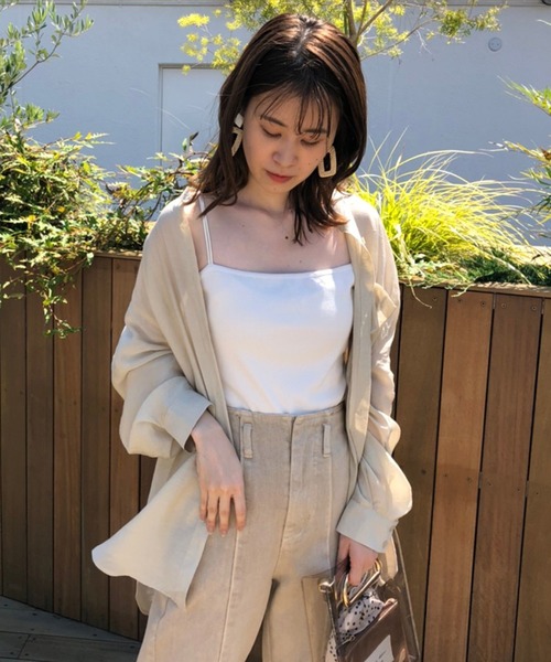 one after another NICE CLAUP（ワンアフターアナザーナイスクラップ）の「硫化デニムパンツ（デニムパンツ・レディース・アイボリー/ブルーグレー/ベージュ/ネイビー/ブラック・SMALL/MEDIUM）」の8枚目の写真