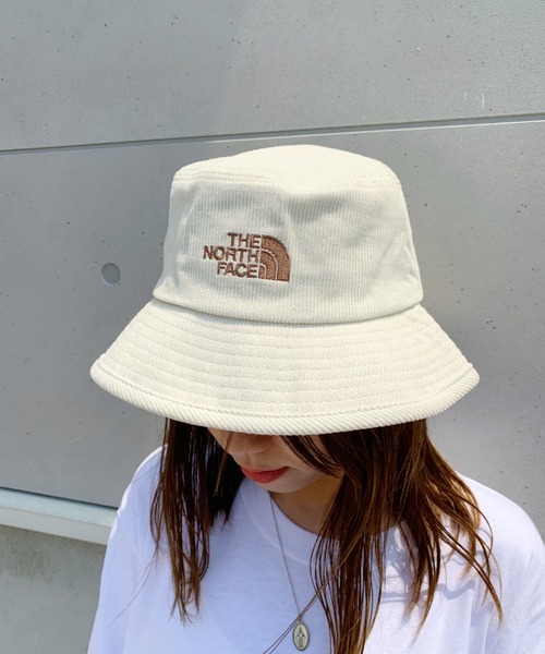 THE NORTH FACE(ザノースフェイス)の「THE NORTH FACE(ザ・ノースフェイス)/コーデュロイ バケットハット(ハット・レディース・アイボリー/ベージュ・M)」の7枚目の写真