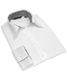TOKYO SHIRTS（トウキョウシャツ）の「形態安定ノーアイロン スキッパー衿 長袖ビジネスワイシャツ（ビジネスシャツ）」