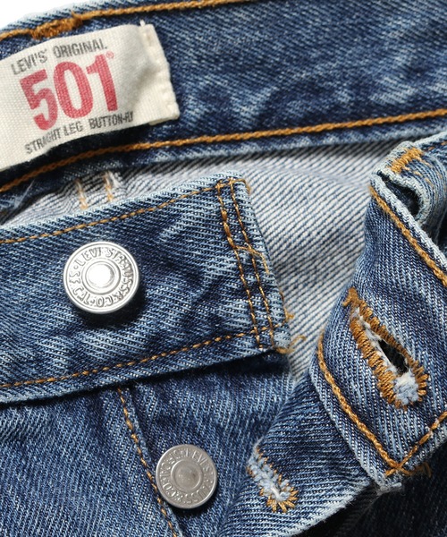 Levi's（リーバイス）の「THRIFTY LOOK/スリフティールック LEVIS SLIT REMAKE リメイクデニムパンツ（デニムパンツ・メンズ・ブルー系その他/ブルー系その他3/ブルー系その他2・M/L）」の11枚目の写真