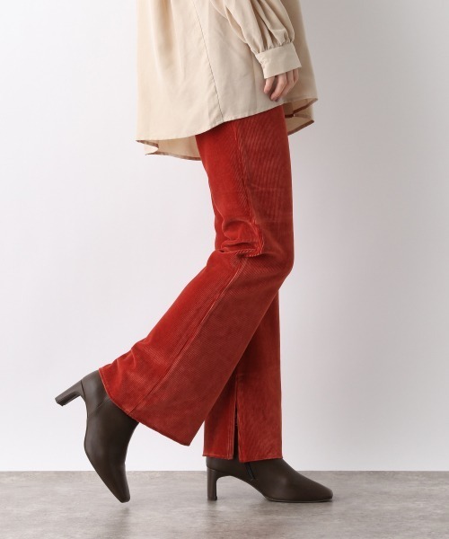 A part by（アパートバイ）の「【WEB限定】コーデュロイフレアイージーパンツ　919537（その他パンツ・レディース・グレー/ブラウン系その他2/ベージュ/オレンジ・FREE）」の8枚目の写真