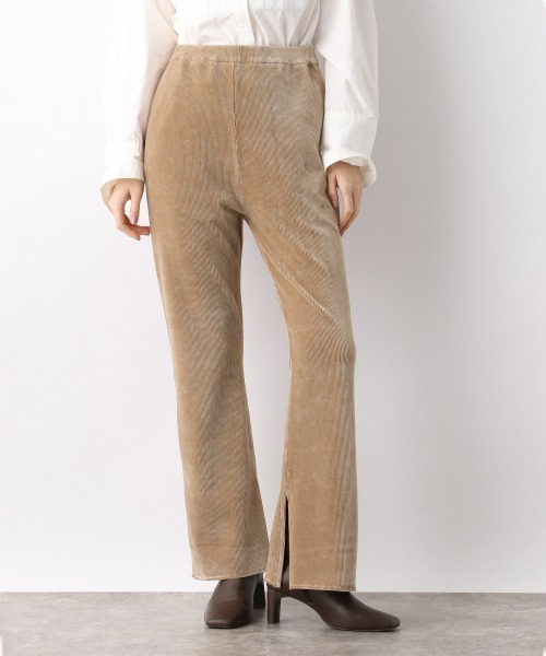 A part by（アパートバイ）の「【WEB限定】コーデュロイフレアイージーパンツ　919537（その他パンツ・レディース・グレー/ブラウン系その他2/ベージュ/オレンジ・FREE）」の12枚目の写真
