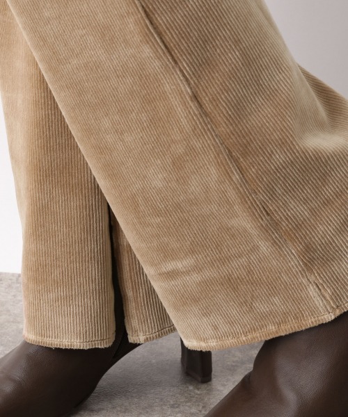 A part by（アパートバイ）の「【WEB限定】コーデュロイフレアイージーパンツ　919537（その他パンツ・レディース・グレー/ブラウン系その他2/ベージュ/オレンジ・FREE）」の17枚目の写真