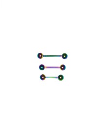 MORPH モルフ バーベルボディーピアス 18ゲージ 6mm~12mm