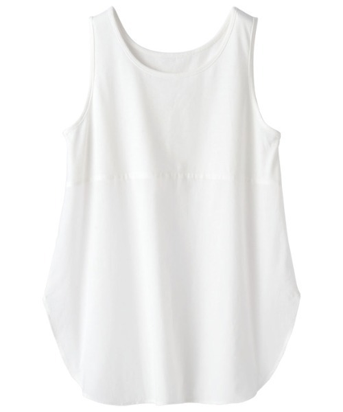 GeeRA(ジーラ)の「<2点セット>レイヤードニット(アンサンブル・レディース・ベージュ/ブラック・SMALL/X-LARGE/XX-LARGE)」の8枚目の写真